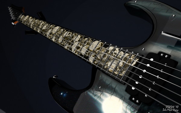 electric guitar ibanez grg 3d max - Ibanez GRG series Electric Guitar by 5T3F4N
